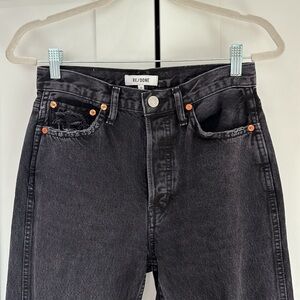 RE/DONE: NEVER BEEN WORN High Rise Loose Jeans